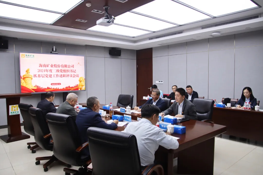918博天堂党委召开2024年度二级党组织书记抓基层党建工作述职评议会议